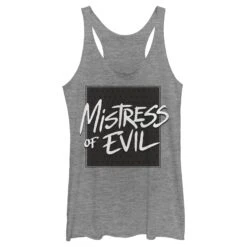 Women's Maleficent: Mistress Of All Evil Painted Sign Racerback Tank Top