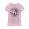 Girl's Addams Family Wednesday Bad Mood T-Shirt -Fifthsun Shirts 19MMAF00026A 005 Wednesday Watercolor 04 147