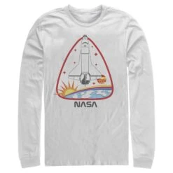 Men's NASA Space Shuttle Crest Long Sleeve Shirt