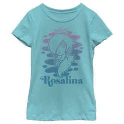 Girl's Nintendo Mario Kart Rosalina Gradient T-Shirt