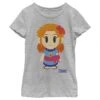Girl's Nintendo Legend Of Zelda Link's Awakening Marin Avatar T-Shirt -Fifthsun Shirts 19NNTD00463A 005 Zelda Avatar Color 148 147 5