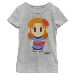 Girl's Nintendo Legend Of Zelda Link's Awakening Marin Avatar T-Shirt
