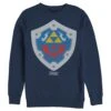 Men's Nintendo Legend Of Zelda Link's Awakening Hylian Shield Sweatshirt -Fifthsun Shirts 19NNTD00468A 008 Hylian Shield 148 147 6