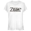 Junior's Nintendo Legend Of Zelda Link's Awakening Switch Logo T-Shirt -Fifthsun Shirts 19NNTD00470B 008 Eng Logo 148 147 5