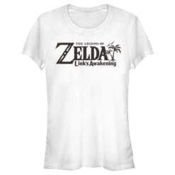 Junior's Nintendo Legend Of Zelda Link's Awakening Switch Logo T-Shirt