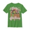 Boy's Shrek Merry Shrekmas T-Shirt 2 Boy's Shrek Merry Shrekmas T-Shirt -Fifthsun Shirts 19NVSH00038A 004 Shrekmas Present 04