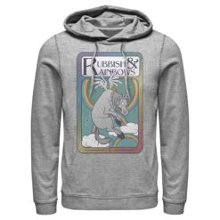 Men's Onward Rubbish & Rainbows Playing Card Pull Over Hoodie