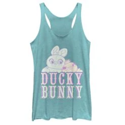 Women's Toy Story Ducky & Bunny Hugs Racerback Tank Top