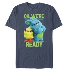 Men's Toy Story Ducky & Bunny Ready Pose T-Shirt
