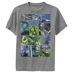 Boy's Star Wars: The Clone Wars Group Shot Panels Performance Tee