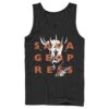 Men's Star Wars: The Clone Wars Savage Opress Text Overlay Tank Top