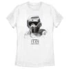 Women's Star Wars Jedi: Fallen Order Grayscale Scout Trooper T-Shirt 2 Women's Star Wars Jedi: Fallen Order Grayscale Scout Trooper T-Shirt -Fifthsun Shirts 19STJF00023A 003 Scout Trooper Mask 132