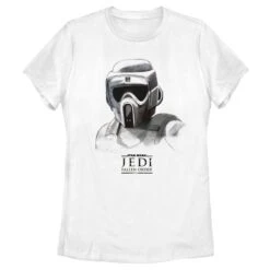 Women's Star Wars Jedi: Fallen Order Grayscale Scout Trooper T-Shirt