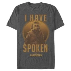 Men's Star Wars: The Mandalorian Kuiil I Have Spoken T-Shirt -Fifthsun Shirts 19STMD00070A 023 Kuill Has Spoken 143 149 copy