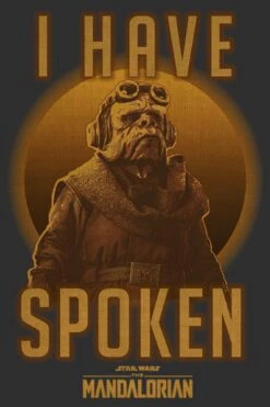 Men's Star Wars: The Mandalorian Kuiil I Have Spoken T-Shirt -Fifthsun Shirts 19STMD00070A 025 Kuill Has Spoken 143 149 swatch