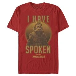 Men's Star Wars: The Mandalorian Kuiil I Have Spoken T-Shirt -Fifthsun Shirts 19STMD00070A 031 Kuill Has Spoken 143 132 copy
