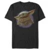 Men's Star Wars: The Mandalorian The Child Circle Halo T-Shirt -Fifthsun Shirts 19STMD00089A 001 Orange Ball 54