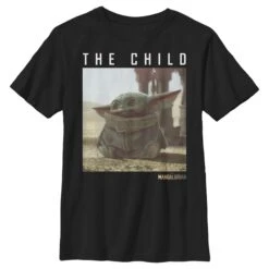 Boy's Star Wars: The Mandalorian The Child Frame T-Shirt