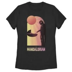 Women's Star Wars: The Mandalorian The Child And Bounty Hunter Connection Made T-Shirt