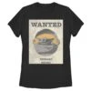 Women's Star Wars: The Mandalorian The Child Wanted Sign T-Shirt