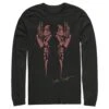 Men's Star Wars: The Rise Of Skywalker Sith Trooper Inkblot Long Sleeve Shirt