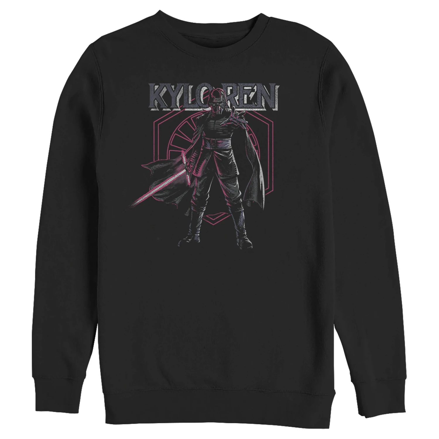 Men's Star Wars: The Rise Of Skywalker Kylo Ren Emblem Sweatshirt 3 Men's Star Wars: The Rise Of Skywalker Kylo Ren Emblem Sweatshirt