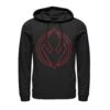 Men's Star Wars: The Rise Of Skywalker Sith Trooper Symbol Pull Over Hoodie -Fifthsun Shirts 19STWN00136A 009 SithTrooper Emblem 154 147