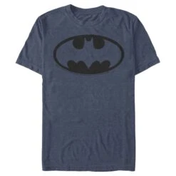 Men's Batman Dark Night Logo T-Shirt -Fifthsun Shirts 19WBBM00004A 011 Basic Logo Outline 141 148 6