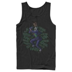 Men's Batman Joker Dancing And Laughing Tank Top