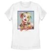 Women's Birds Of Prey Harley Quinn Blowing Kiss T-Shirt