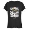 Junior's Birds Of Prey Harley Quinn Comic Pose T-Shirt