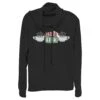 Junior's Friends Classic Central Perk Logo Cowl Neck Sweatshirt 2 Junior's Friends Classic Central Perk Logo Cowl Neck Sweatshirt -Fifthsun Shirts 19WBFR00016A 009 Central Perk 153 147