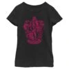 Girl's Harry Potter Gryffindor House Crest T-Shirt -Fifthsun Shirts 19WBHH00012A 003 Simple Gryffindor 54