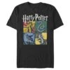Men's Harry Potter Hogwarts Houses Vintage Collage T-Shirt -Fifthsun Shirts 19WBHH00049A 001 All Houses 54