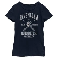 Girl's Harry Potter Ravenclaw Quidditch Seeker T-Shirt 16 Girl's Harry Potter Ravenclaw Quidditch Seeker T-Shirt -Fifthsun Shirts 19WBHH00051B 007 Ravenclaw Quidditch Seeker 125 copy