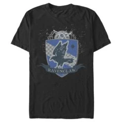 Men's Harry Potter Ravenclaw House Shield T-Shirt -Fifthsun Shirts 19WBHH00074A 005 Ravenclaw Badge 141