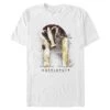 Men's Harry Potter Hufflepuff Badger Watercolor T-Shirt 2 Men's Harry Potter Hufflepuff Badger Watercolor T-Shirt -Fifthsun Shirts 19WBHH00094A 001 Hufflepuff Mystic Wash 132