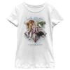 Girl's Harry Potter Hogwarts Watercolor Symbols T-Shirt