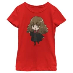 Girl's Harry Potter Hermione Cartoon T-Shirt