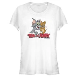 Junior's Tom And Jerry Tom And Jerry Best Friends T-Shirt