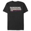 Men's Dungeons & Dragons Retro Logo T-Shirt -Fifthsun Shirts 19WCDD00014A 003 LOGO 70s RETRO COLORS 139