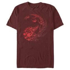 Magic The Gathering Men's Magic: The Gathering Mana Decorative Fireball Symbol T-Shirt