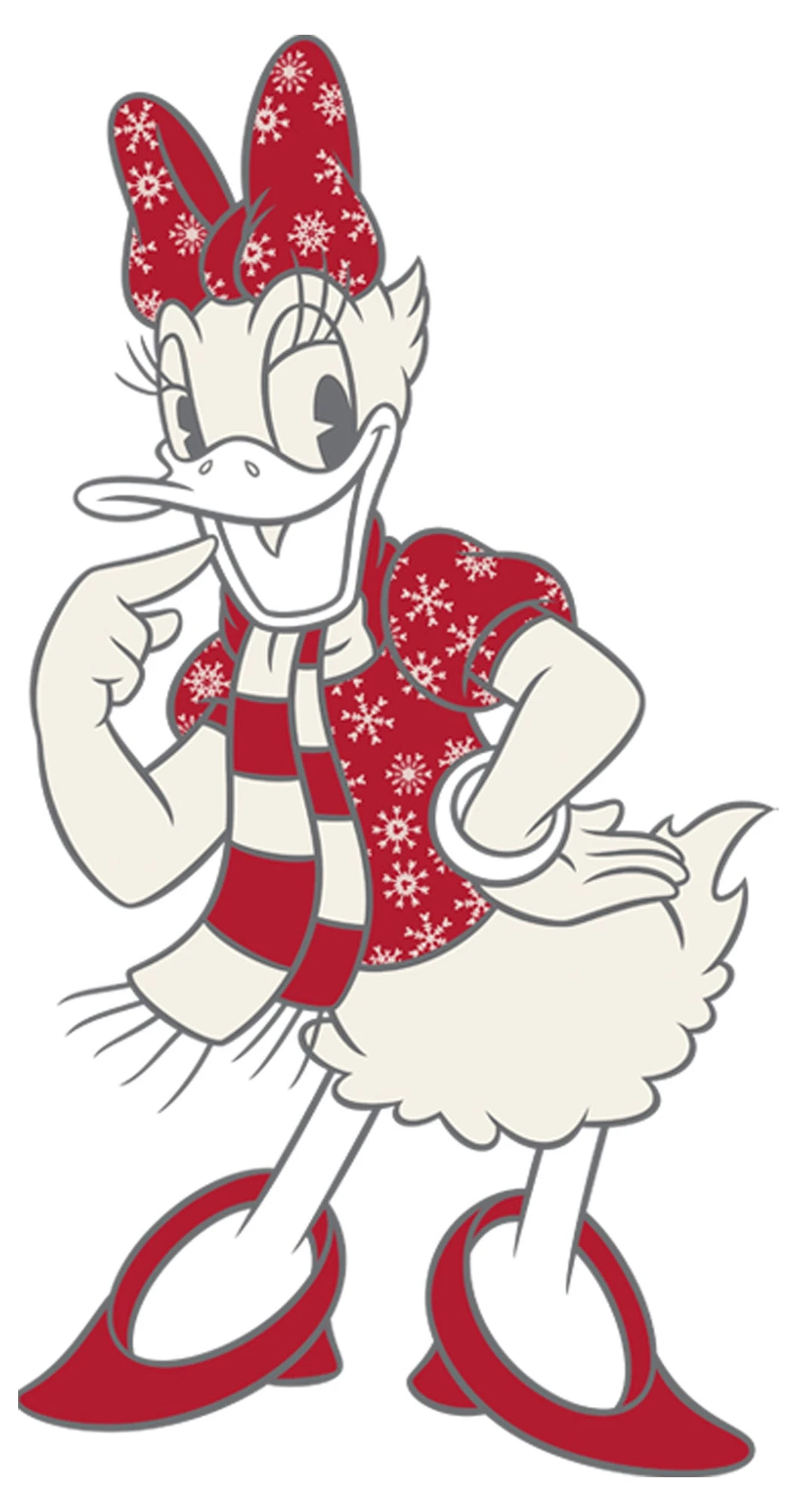 Boy's Mickey & Friends Daisy Duck Festive Outfit T-Shirt 4 Boy's Mickey & Friends Daisy Duck Festive Outfit T-Shirt - Image 2