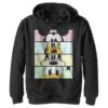 Boy's Mickey & Friends Mickey & Friends Cropped Portraits Pull Over Hoodie -Fifthsun Shirts 19dnmc00540b 004 crew crop 78 132 copy