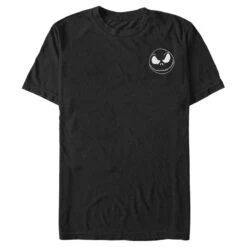 Men's The Nightmare Before Christmas Jack Skellington Small Portrait T-Shirt