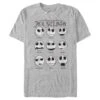 Men's The Nightmare Before Christmas Emotional Jack T-Shirt 1 Men's The Nightmare Before Christmas Emotional Jack T-Shirt -Fifthsun Shirts 19dnnc00026a 001 jack emotions 04 copy
