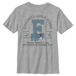 Boy's Winnie The Pooh Eeyore 100 Acre Woods Jersey T-Shirt