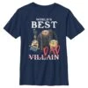 Boy's Despicable Me World's Best Dad Gru And Minions T-Shirt