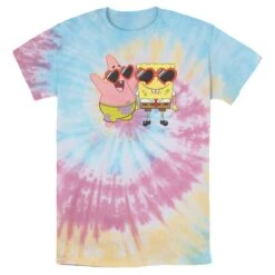 Men's SpongeBob SquarePants Patrick In Heart-Shaped Sunglasses T-Shirt