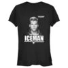 Junior's Top Gun Tom "Iceman" Kazansky T-Shirt 1 Junior's Top Gun Tom "Iceman" Kazansky T-Shirt -Fifthsun Shirts 19pmtg00037a 002 tom kazansky iceman 132 copy